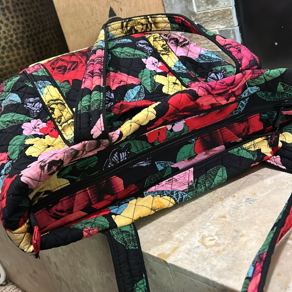 VERA BRADLEY Havana Rose Tote - Picture 10 of 11